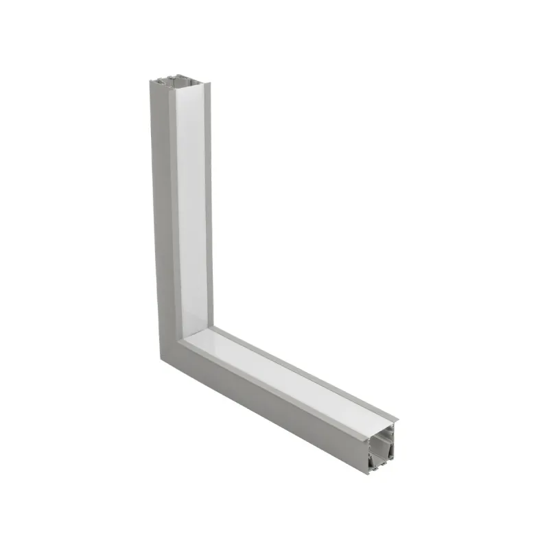GLOBOSTAR® ALP-CORNER-IN90 RECESSA 61793 Χωνευτό Προφίλ Αλουμινίου Γωνία με Λευκό Γαλακτερό Πατητό Κάλυμμα για Ταινίες LED IP20 - Γκρι Ανθρακί Ματ - Μ30 x Π3.5 x Υ4cm GLOBOSTAR® ALP-CORNER-IN90 RECESSA 61793 Χωνευτό Προφίλ Αλουμινίου Γωνία με Λευκό Γαλακτερό Πατητό Κάλυμμα για Ταινίες LED IP20 - Γκρι Ανθρακί Ματ - Μ30 x Π3.5 x Υ4cm