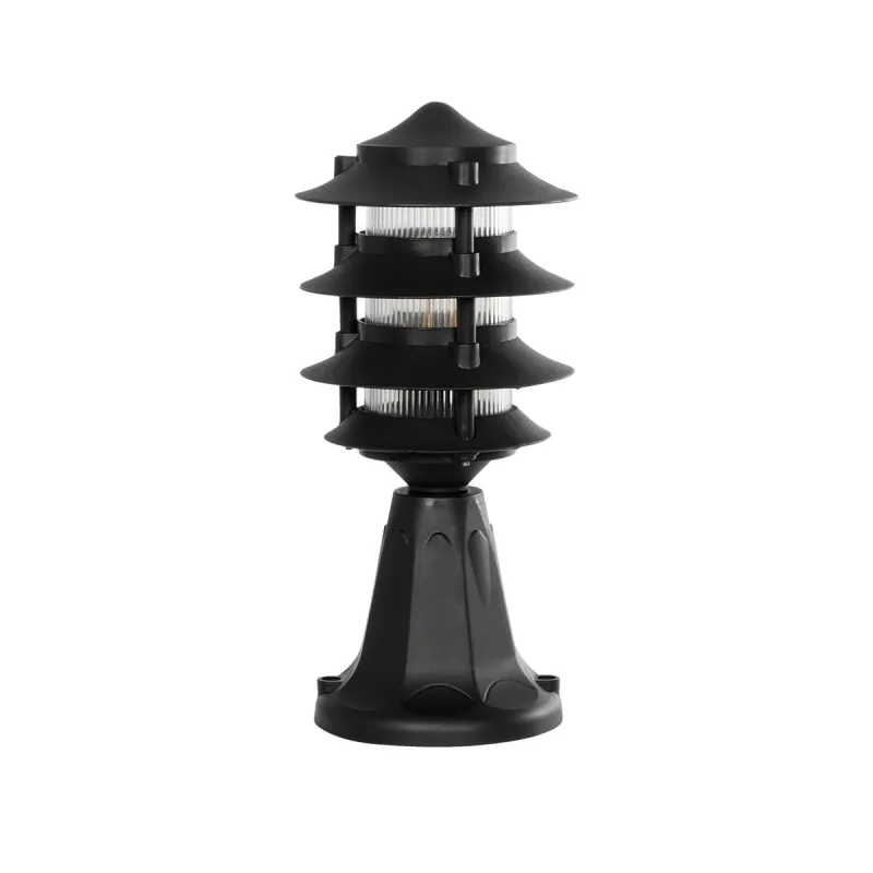 GloboStar® LANTERNA 203-0243 Μοντέρνο Επιδαπέδιο Φωτιστικό Φαναράκι Μονόφωτο 1 x E27 IP44 Μαύρο & Διάφανο Πλαστικό - Μ16 x Π16 x Υ35cm GloboStar® LANTERNA 203-0243 Μοντέρνο Επιδαπέδιο Φωτιστικό Φαναράκι Μονόφωτο 1 x E27 IP44 Μαύρο & Διάφανο Πλαστικό - Μ16 x Π16 x Υ35cm
