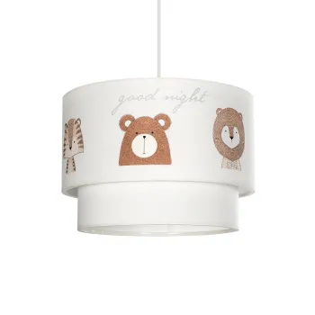 GLOBOSTAR® BEAR 204-0003 Παιδικό Κρεμαστό Φωτιστικό Οροφής με Ντουί 1 x E27 AC 220-240V IP20 - Πολύχρωμο - Μ30 x Π30 x Υ24cm GLOBOSTAR® BEAR 204-0003 Παιδικό Κρεμαστό Φωτιστικό Οροφής με Ντουί 1 x E27 AC 220-240V IP20 - Πολύχρωμο - Μ30 x Π30 x Υ24cm