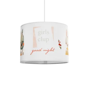 GLOBOSTAR® GIRLSCLUB 204-0010 Παιδικό Κρεμαστό Φωτιστικό Οροφής με Ντουί 1 x E27 AC 220-240V IP20 - Πολύχρωμο - Μ28 x Π28 x Υ24cm GLOBOSTAR® GIRLSCLUB 204-0010 Παιδικό Κρεμαστό Φωτιστικό Οροφής με Ντουί 1 x E27 AC 220-240V IP20 - Πολύχρωμο - Μ28 x Π28 x Υ24cm