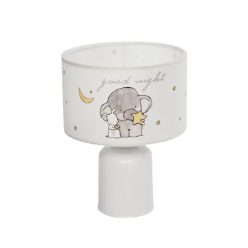 GloboStar® ELEPHANT 204-0025 Παιδικό Eπιτραπέζιο Φωτιστικό Πορτατίφ Μονόφωτο 1 x E27 IP20 Πολύχρωμο Ύφασμα με Λευκό Πλαστικό - Μ24 x Π24 x Υ32cm GloboStar® ELEPHANT 204-0025 Παιδικό Eπιτραπέζιο Φωτιστικό Πορτατίφ Μονόφωτο 1 x E27 IP20 Πολύχρωμο Ύφασμα με Λευκό Πλαστικό - Μ24 x Π24 x Υ32cm