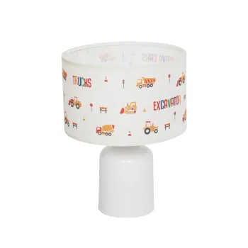 GloboStar® EXCAVATOR 204-0027 Παιδικό Eπιτραπέζιο Φωτιστικό Πορτατίφ Μονόφωτο 1 x E27 IP20 Πολύχρωμο Ύφασμα με Λευκό Πλαστικό - Μ24 x Π24 x Υ32cm GloboStar® EXCAVATOR 204-0027 Παιδικό Eπιτραπέζιο Φωτιστικό Πορτατίφ Μονόφωτο 1 x E27 IP20 Πολύχρωμο Ύφασμα με Λευκό Πλαστικό - Μ24 x Π24 x Υ32cm