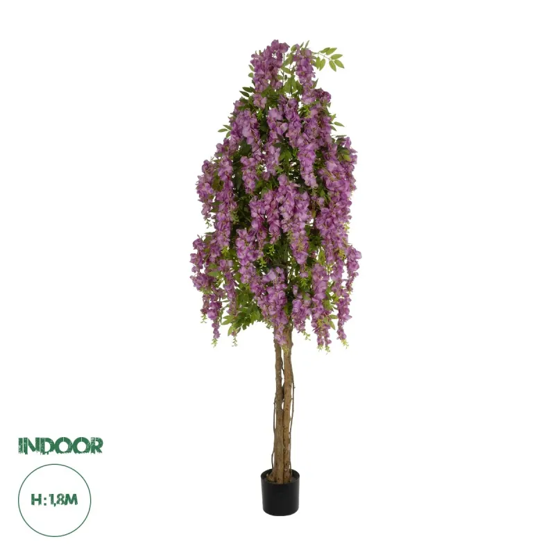GloboStar® Artificial Garden WISTERIA PINK 20681 Τεχνητό Διακοσμητικό Δέντρο Ροζ Βιστερία Μ60 x Π60 x Υ180cm GloboStar® Artificial Garden WISTERIA PINK 20681 Τεχνητό Διακοσμητικό Δέντρο Ροζ Βιστερία Μ60 x Π60 x Υ180cm