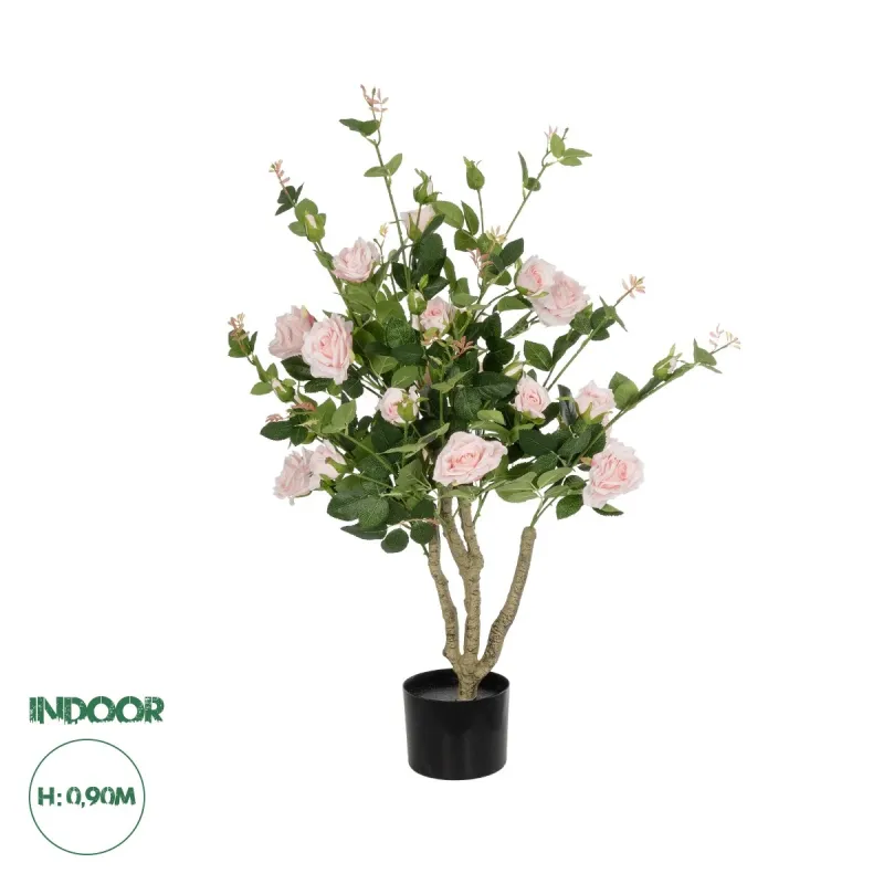 GloboStar® Artificial Garden LIGHT PINK ROSES 21071 Τεχνητό Διακοσμητικό Δέντρο Τριανταφυλλιά Μ50 x Π50 x Υ90cm GloboStar® Artificial Garden LIGHT PINK ROSES 21071 Τεχνητό Διακοσμητικό Δέντρο Τριανταφυλλιά Μ50 x Π50 x Υ90cm