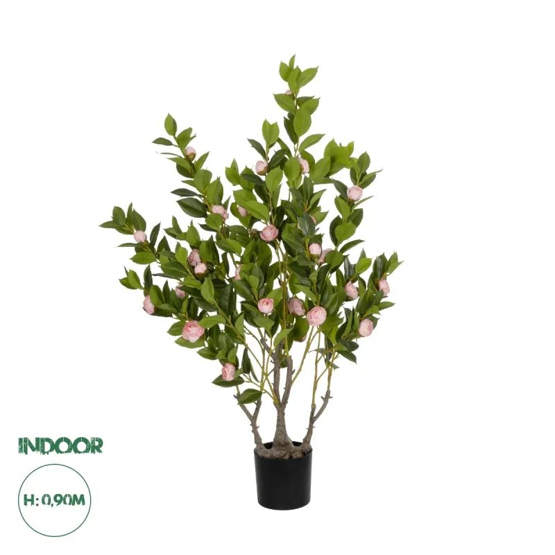 GloboStar® Artificial Garden CAMELIA 21115 Τεχνητό Διακοσμητικό Δέντρο Καμέλια Μ50 x Π30 x Υ90cm GloboStar® Artificial Garden CAMELIA 21115 Τεχνητό Διακοσμητικό Δέντρο Καμέλια Μ50 x Π30 x Υ90cm