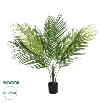 GloboStar® Artificial Garden PALM TREE 21153 Τεχνητό Διακοσμητικό Δέντρο Φοίνικας Μ100 x Π50 x Υ90cm GloboStar® Artificial Garden PALM TREE 21153 Τεχνητό Διακοσμητικό Δέντρο Φοίνικας Μ100 x Π50 x Υ90cm