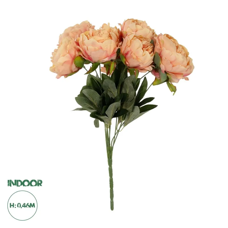 GloboStar® Artificial Garden PEONY FLOWER 21297 Τεχνητό Διακοσμητικό Μπουκέτο Κλαδιά Παιώνιας Μ35 x Π23 x Υ46cm GloboStar® Artificial Garden PEONY FLOWER 21297 Τεχνητό Διακοσμητικό Μπουκέτο Κλαδιά Παιώνιας Μ35 x Π23 x Υ46cm