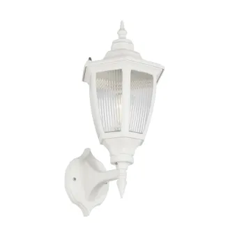 GLOBOSTAR® ENGLAND 202-0012 Vintage Φωτιστικό Τοίχου - Απλίκα με Ντουί 1 x E27 AC 220-240V IP44 - Λευκό - Μ25 x Π20 x Υ42cm GLOBOSTAR® ENGLAND 202-0012 Vintage Φωτιστικό Τοίχου - Απλίκα με Ντουί 1 x E27 AC 220-240V IP44 - Λευκό - Μ25 x Π20 x Υ42cm