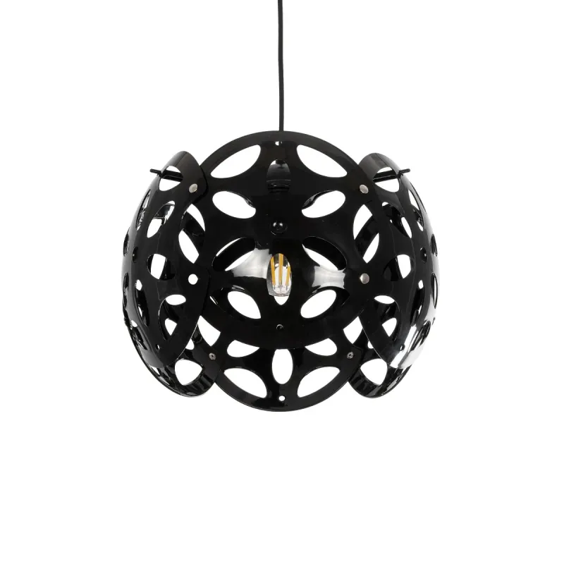 GLOBOSTAR® DOMINIC 202-0031 Μοντέρνο Κρεμαστό Φωτιστικό Οροφής με Ντουί 1 x E27 AC 220-240V IP20 - Μαύρο - Μ30 x Π30 x Υ24cm GLOBOSTAR® DOMINIC 202-0031 Μοντέρνο Κρεμαστό Φωτιστικό Οροφής με Ντουί 1 x E27 AC 220-240V IP20 - Μαύρο - Μ30 x Π30 x Υ24cm