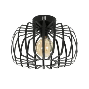 GLOBOSTAR® STAR 202-0054 Μοντέρνο Φωτιστικό Οροφής με Ντουί 1 x E27 AC 220-240V IP20 - Μαύρο - Μ40 x Π40 x Υ27cm GLOBOSTAR® STAR 202-0054 Μοντέρνο Φωτιστικό Οροφής με Ντουί 1 x E27 AC 220-240V IP20 - Μαύρο - Μ40 x Π40 x Υ27cm