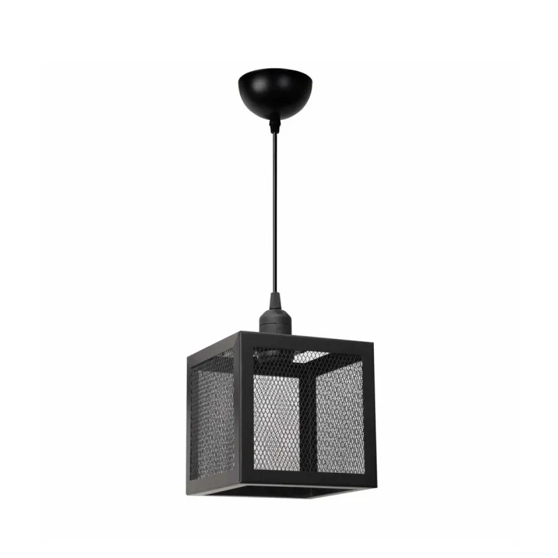 GLOBOSTAR® JAULA 204-0181 Μοντέρνο Κρεμαστό Φωτιστικό Οροφής Μονόφωτο 1 x E27 AC 220-240V IP20 Μαύρο - Μ16 x Π16 x Υ16cm GLOBOSTAR® JAULA 204-0181 Μοντέρνο Κρεμαστό Φωτιστικό Οροφής Μονόφωτο 1 x E27 AC 220-240V IP20 Μαύρο - Μ16 x Π16 x Υ16cm