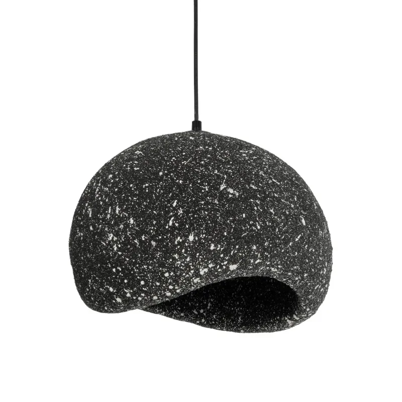 GLOBOSTAR® STONE 204-0194 Μοντέρνο Κρεμαστό Φωτιστικό Οροφής με Ντουί 1 x E27 AC 220-240V IP20 - Μαύρο - Μ35 x Π31 x Υ26cm GLOBOSTAR® STONE 204-0194 Μοντέρνο Κρεμαστό Φωτιστικό Οροφής με Ντουί 1 x E27 AC 220-240V IP20 - Μαύρο - Μ35 x Π31 x Υ26cm