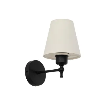 GLOBOSTAR® ELEGANTE 204-0186 Μοντέρνο Φωτιστικό Τοίχου - Απλίκα με Ντουί 1 x E27 AC 220-240V IP20 - Μαύρο & Μπεζ - Μ14 x Π22 x Υ24cm GLOBOSTAR® ELEGANTE 204-0186 Μοντέρνο Φωτιστικό Τοίχου - Απλίκα με Ντουί 1 x E27 AC 220-240V IP20 - Μαύρο & Μπεζ - Μ14 x Π22 x Υ24cm