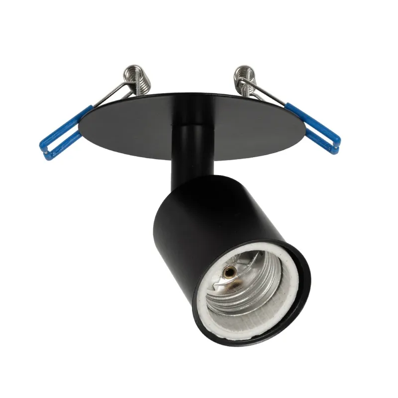 GLOBOSTAR® SARA 999-0058 Χωνευτό Φωτιστικό Οροφής με Ντουί 1 x E27 AC 220-240V IP20 - Μαύρο - Μ8.5 x Π8.5 x Υ11cm GLOBOSTAR® SARA 999-0058 Χωνευτό Φωτιστικό Οροφής με Ντουί 1 x E27 AC 220-240V IP20 - Μαύρο - Μ8.5 x Π8.5 x Υ11cm