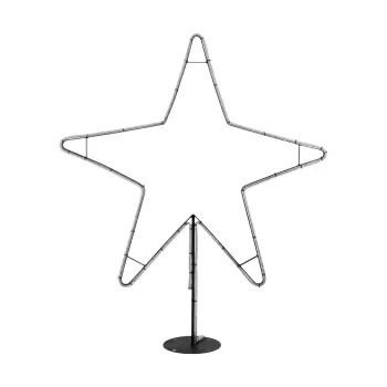 GLOBOSTAR® XMAS-STAR-BIG Χριστουγεννιάτικο Διακοσμητικό Φωτιστικό LED 19,5W 780lm 360° AC 220-240V Αδιάβροχο IP65 Θερμό Λευκό 2700K - Μαύρο & Διάφανο - M114 x Π25 x Υ132cm - 2 Χρόνια Εγγύηση GLOBOSTAR® XMAS-STAR-BIG Χριστουγεννιάτικο Διακοσμητικό Φωτιστικό LED 19,5W 780lm 360° AC 220-240V Αδιάβροχο IP65 Θερμό Λευκό 2700K - Μαύρο & Διάφανο - M114 x Π25 x Υ132cm - 2 Χρόνια Εγγύηση