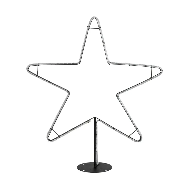 GLOBOSTAR® XMAS-STAR-SMALL Χριστουγεννιάτικο Διακοσμητικό Φωτιστικό LED 15,6W 624lm 360° AC 220-240V Αδιάβροχο IP65 Θερμό Λευκό 2700K   - Μαύρο & Διάφανο - M97 x Π25 x Υ107cm - 2 Χρόνια Εγγύηση GLOBOSTAR® XMAS-STAR-SMALL Χριστουγεννιάτικο Διακοσμητικό Φωτιστικό LED 15,6W 624lm 360° AC 220-240V Αδιάβροχο IP65 Θερμό Λευκό 2700K   - Μαύρο & Διάφανο - M97 x Π25 x Υ107cm - 2 Χρόνια Εγγύηση