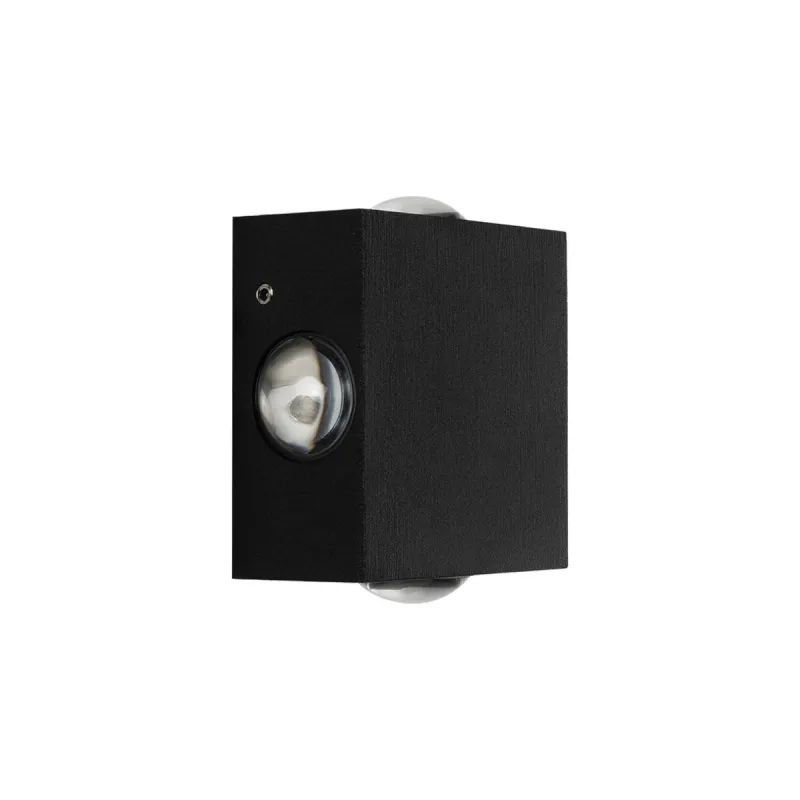 GLOBOSTAR® HIKARI 60686 Μοντέρνο Φωτιστικό Τοίχου - Απλίκα LED 8W 1000lm 30° AC 220-240V Αδιάβροχο IP65 Θερμό Λευκό 2700K - CREE XPE Chip & TÜV SÜD Driver - Μαύρο Ματ - Μ9 x Π4 x Υ9cm - 5 Χρόνια Εγγύηση GLOBOSTAR® HIKARI 60686 Μοντέρνο Φωτιστικό Τοίχου - Απλίκα LED 8W 1000lm 30° AC 220-240V Αδιάβροχο IP65 Θερμό Λευκό 2700K - CREE XPE Chip & TÜV SÜD Driver - Μαύρο Ματ - Μ9 x Π4 x Υ9cm - 5 Χρόνια Εγγύηση