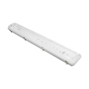 GLOBOSTAR® VIGAS 999-0250 Γραμμικό Βιομηχανικό Φωτιστικό Σκαφάκι Tri-Proof με Μεταλλικά Clips για 2 x Λάμπες T8 G13 90cm Τύπου Φθορίου LED Τροφοδοσίας Ενός Άκρου 120° AC 220-240V Αδιάβροχο IP65 - Γκρι με Διάφανο Κάλυμμα Πλαστικό PC - Μ100 x Π15 x Υ10cm GLOBOSTAR® VIGAS 999-0250 Γραμμικό Βιομηχανικό Φωτιστικό Σκαφάκι Tri-Proof με Μεταλλικά Clips για 2 x Λάμπες T8 G13 90cm Τύπου Φθορίου LED Τροφοδοσίας Ενός Άκρου 120° AC 220-240V Αδιάβροχο IP65 - Γκρι με Διάφανο Κάλυμμα Πλαστικό PC - Μ100 x Π15 x Υ10cm