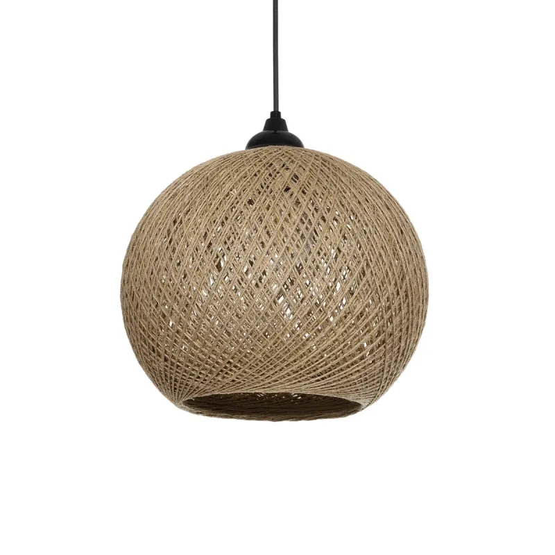 GLOBOSTAR® SOLEI 205-0002 Boho Κρεμαστό Φωτιστικό Οροφής με Ντουί 1 x E27 AC 220-240V IP20 - Μπεζ - M30 x Π30 x Υ26cm GLOBOSTAR® SOLEI 205-0002 Boho Κρεμαστό Φωτιστικό Οροφής με Ντουί 1 x E27 AC 220-240V IP20 - Μπεζ - M30 x Π30 x Υ26cm