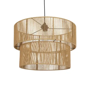 GLOBOSTAR® ROXXI 205-0020 Boho Κρεμαστό Φωτιστικό Οροφής με Ντουί 1 x E27 AC 220-240V IP20 - Μπεζ - M50 x Π50 x Υ36cm GLOBOSTAR® ROXXI 205-0020 Boho Κρεμαστό Φωτιστικό Οροφής με Ντουί 1 x E27 AC 220-240V IP20 - Μπεζ - M50 x Π50 x Υ36cm