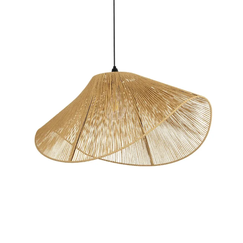 GLOBOSTAR® ECLAIR 205-0031 Boho Κρεμαστό Φωτιστικό Οροφής με Ντουί 1 x E27 AC 220-240V IP20 - Μπεζ - M70 x Π40 x Υ32cm GLOBOSTAR® ECLAIR 205-0031 Boho Κρεμαστό Φωτιστικό Οροφής με Ντουί 1 x E27 AC 220-240V IP20 - Μπεζ - M70 x Π40 x Υ32cm