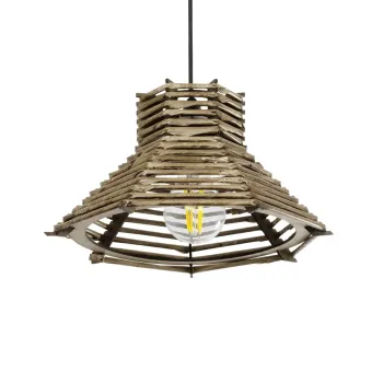 GLOBOSTAR® JUTTI 205-0042 Boho Κρεμαστό Φωτιστικό Οροφής με Ντουί 1 x E27 AC 220-240V IP20 - Μπεζ - M26 x Π26 x Υ15cm GLOBOSTAR® JUTTI 205-0042 Boho Κρεμαστό Φωτιστικό Οροφής με Ντουί 1 x E27 AC 220-240V IP20 - Μπεζ - M26 x Π26 x Υ15cm