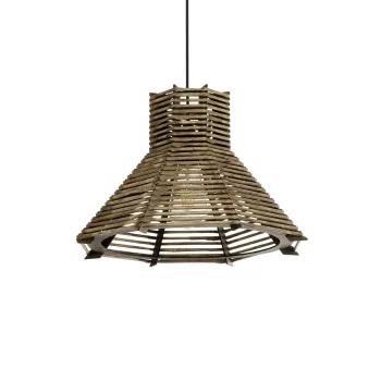 GLOBOSTAR® MEGALISTO 205-0051 Boho Κρεμαστό Φωτιστικό Οροφής με Ντουί 1 x E27 AC 220-240V IP20 - Καφέ- M40 x Π40 x Υ26cm GLOBOSTAR® MEGALISTO 205-0051 Boho Κρεμαστό Φωτιστικό Οροφής με Ντουί 1 x E27 AC 220-240V IP20 - Καφέ- M40 x Π40 x Υ26cm