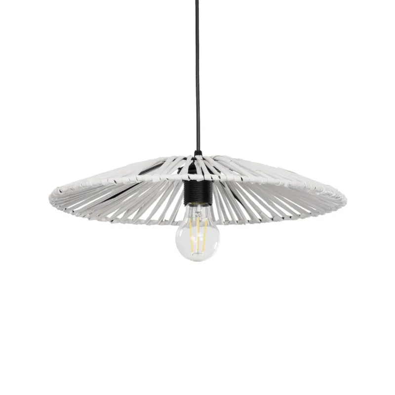 GLOBOSTAR® JAPAN 205-0052 Boho Κρεμαστό Φωτιστικό Οροφής με Ντουί 1 x E27 AC 220-240V IP20 - Λευκό - M40 x Π40 x Υ8cm GLOBOSTAR® JAPAN 205-0052 Boho Κρεμαστό Φωτιστικό Οροφής με Ντουί 1 x E27 AC 220-240V IP20 - Λευκό - M40 x Π40 x Υ8cm