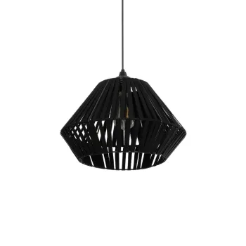 GLOBOSTAR® NUI 205-0061 Boho Κρεμαστό Φωτιστικό Οροφής με Ντουί 1 x E27 AC 220-240V IP20 - Μαύρο - M36 x Π36 x Υ27cm GLOBOSTAR® NUI 205-0061 Boho Κρεμαστό Φωτιστικό Οροφής με Ντουί 1 x E27 AC 220-240V IP20 - Μαύρο - M36 x Π36 x Υ27cm