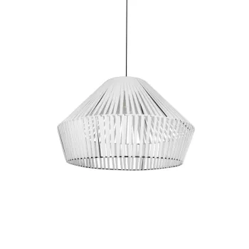 GLOBOSTAR® NUI 205-0064 Boho Κρεμαστό Φωτιστικό Οροφής με Ντουί 1 x E27 AC 220-240V IP20 - Λευκό - M60 x Π60 x Υ41cm GLOBOSTAR® NUI 205-0064 Boho Κρεμαστό Φωτιστικό Οροφής με Ντουί 1 x E27 AC 220-240V IP20 - Λευκό - M60 x Π60 x Υ41cm