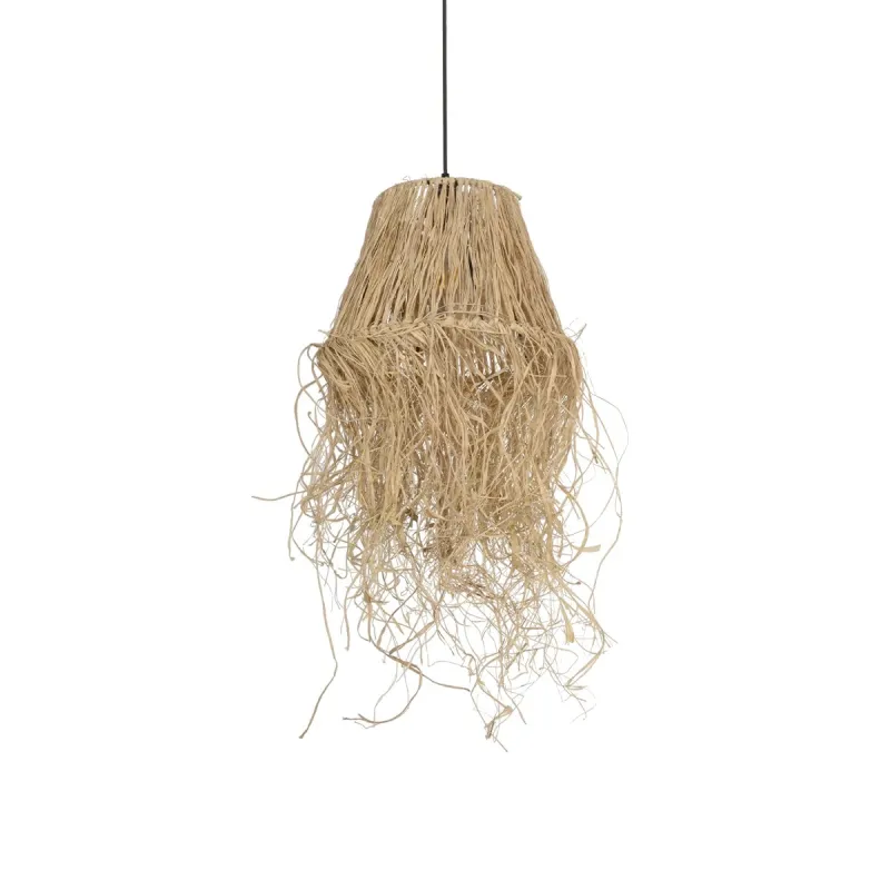 GLOBOSTAR® HERBE 205-0073 Boho Κρεμαστό Φωτιστικό Οροφής με Ντουί 1 x E27 AC 220-240V IP20 - Μπεζ - M30 x Π30 x Υ40cm GLOBOSTAR® HERBE 205-0073 Boho Κρεμαστό Φωτιστικό Οροφής με Ντουί 1 x E27 AC 220-240V IP20 - Μπεζ - M30 x Π30 x Υ40cm