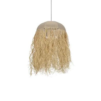 GLOBOSTAR® PLUVIA 205-0080 Boho Κρεμαστό Φωτιστικό Οροφής με Ντουί 1 x E27 AC 220-240V IP20 - Μπεζ - M50 x Π50 x Υ80cm GLOBOSTAR® PLUVIA 205-0080 Boho Κρεμαστό Φωτιστικό Οροφής με Ντουί 1 x E27 AC 220-240V IP20 - Μπεζ - M50 x Π50 x Υ80cm