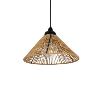 GLOBOSTAR® FUNIS 205-0084 Boho Κρεμαστό Φωτιστικό Οροφής με Ντουί 1 x E27 AC 220-240V IP20 - Μπεζ - M25 x Π25 x Υ16cm GLOBOSTAR® FUNIS 205-0084 Boho Κρεμαστό Φωτιστικό Οροφής με Ντουί 1 x E27 AC 220-240V IP20 - Μπεζ - M25 x Π25 x Υ16cm