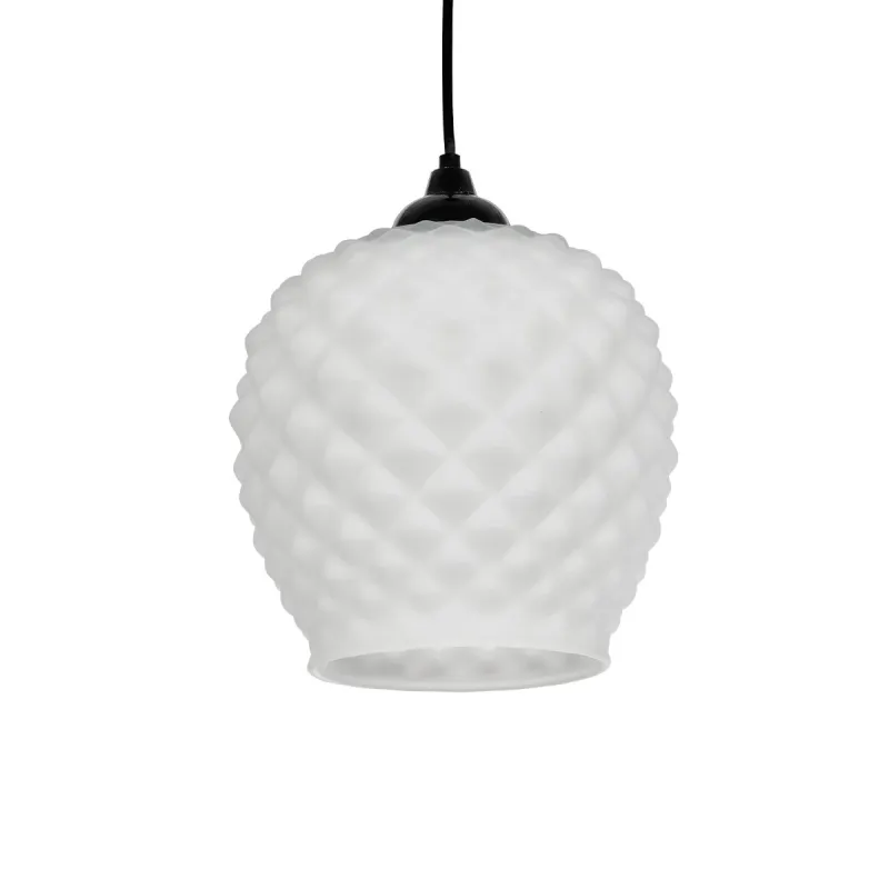 GLOBOSTAR® KEGEL 206-0005 Μοντέρνο Κρεμαστό Φωτιστικό Οροφής με Ντουί 1 x E27 AC 220-240V IP20 - Λευκό - Μ19 x Π19 x Υ19cm GLOBOSTAR® KEGEL 206-0005 Μοντέρνο Κρεμαστό Φωτιστικό Οροφής με Ντουί 1 x E27 AC 220-240V IP20 - Λευκό - Μ19 x Π19 x Υ19cm