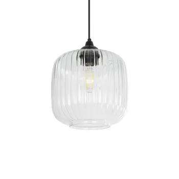 GLOBOSTAR® MELONI 206-0013 Μοντέρνο Κρεμαστό Φωτιστικό Οροφής με Ντουί 1 x E27 AC 220-240V IP20 - Διάφανο - Μ20 x Π20 x Υ24cm GLOBOSTAR® MELONI 206-0013 Μοντέρνο Κρεμαστό Φωτιστικό Οροφής με Ντουί 1 x E27 AC 220-240V IP20 - Διάφανο - Μ20 x Π20 x Υ24cm