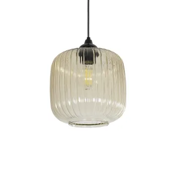 GLOBOSTAR® MELONI 206-0016 Μοντέρνο Κρεμαστό Φωτιστικό Οροφής με Ντουί 1 x E27 AC 220-240V IP20 - Mελί - Μ20 x Π20 x Υ24cm GLOBOSTAR® MELONI 206-0016 Μοντέρνο Κρεμαστό Φωτιστικό Οροφής με Ντουί 1 x E27 AC 220-240V IP20 - Mελί - Μ20 x Π20 x Υ24cm