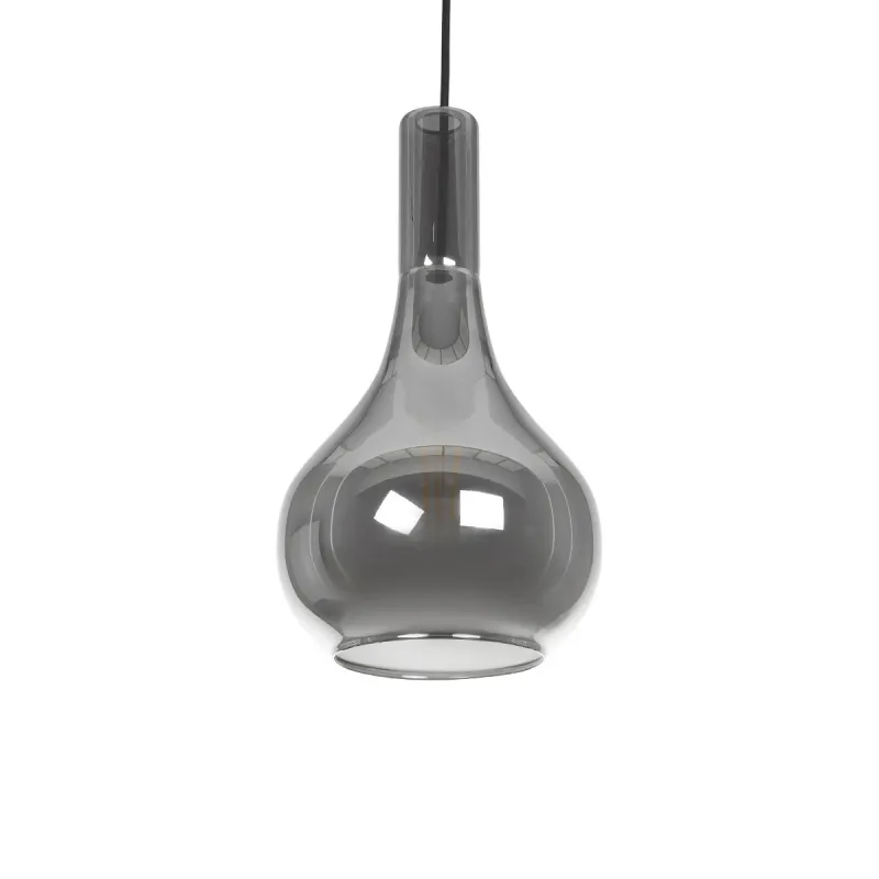 GLOBOSTAR® ΤΟΝΕ 206-0034 Μοντέρνο Κρεμαστό Φωτιστικό Οροφής με Ντουί 1 x E27 AC 220-240V IP20 - Μαύρο Φιμέ - Μ20 x Π20 x Υ36cm GLOBOSTAR® ΤΟΝΕ 206-0034 Μοντέρνο Κρεμαστό Φωτιστικό Οροφής με Ντουί 1 x E27 AC 220-240V IP20 - Μαύρο Φιμέ - Μ20 x Π20 x Υ36cm