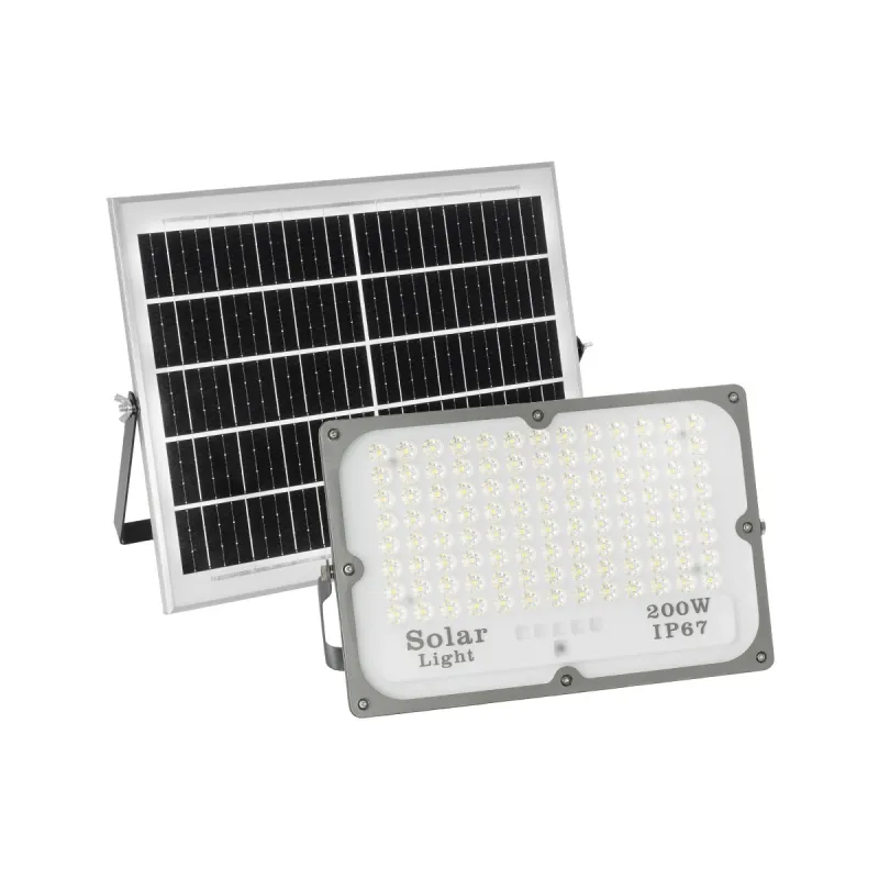 GLOBOSTAR® LUMOVOX 73068 Προβολέας LED 200W 10000lm 120° DC 5V με Φωτοβολταϊκό Panel 5V 12W & Επαναφορτιζόμενη Μπαταρία Li-ion 3.2V 10000mAh Αδιάβροχο IP67 Ψυχρό Λευκό 6000K - 180 x SMD2835 Sanan Chip - Γκρι Ανθρακί - Μ29.5 x Π5.5 x Υ19cm - 2 Χρόνια Ε GLOBOSTAR® LUMOVOX 73068 Προβολέας LED 200W 10000lm 120° DC 5V με Φωτοβολταϊκό Panel 5V 12W & Επαναφορτιζόμενη Μπαταρία Li-ion 3.2V 10000mAh Αδιάβροχο IP67 Ψυχρό Λευκό 6000K - 180 x SMD2835 Sanan Chip - Γκρι Ανθρακί - Μ29.5 x Π5.5 x Υ19cm - 2 Χρόνια Ε