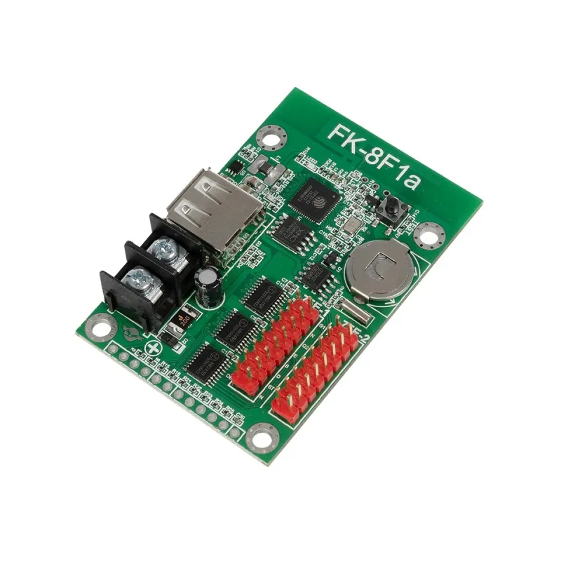 GLOBOSTAR® CARD-FK-8F1a 90094 Κάρτα Εικόνας για Πολύχρωμες RGB LED Κυλιόμενες Ψηφιακές Επιγραφές/Οθόνες DC 5V IP20 - 1536x16/768x32 Pixels - Μ6.7 x Π4.5 x Υ1.5cm - 2 Χρόνια Εγγύηση GLOBOSTAR® CARD-FK-8F1a 90094 Κάρτα Εικόνας για Πολύχρωμες RGB LED Κυλιόμενες Ψηφιακές Επιγραφές/Οθόνες DC 5V IP20 - 1536x16/768x32 Pixels - Μ6.7 x Π4.5 x Υ1.5cm - 2 Χρόνια Εγγύηση