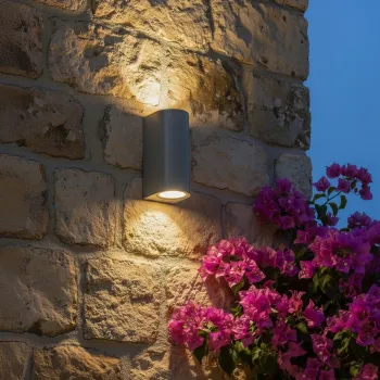 kelvo® MURANO KLV-101-0016 Φωτιστικό Τοίχου / Απλίκα για 2 Λάμπες MR16 με Ντουί GU10 AC 220-240V Αδιάβροχο IP65 - Γκρι Ανθρακί Ματ - Μ8 x Π8 x Υ15cm kelvo® MURANO KLV-101-0016 Φωτιστικό Τοίχου / Απλίκα για 2 Λάμπες MR16 με Ντουί GU10 AC 220-240V Αδιάβροχο IP65 - Γκρι Ανθρακί Ματ - Μ8 x Π8 x Υ15cm