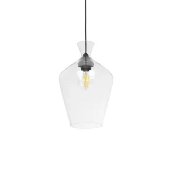 GLOBOSTAR® BOHEMIA 206-0040 Μοντέρνο Κρεμαστό Φωτιστικό Οροφής με Ντουί 1 x E27 AC 220-240V IP20 - Διάφανο - Μ20 x Π20 x Υ32cm GLOBOSTAR® BOHEMIA 206-0040 Μοντέρνο Κρεμαστό Φωτιστικό Οροφής με Ντουί 1 x E27 AC 220-240V IP20 - Διάφανο - Μ20 x Π20 x Υ32cm