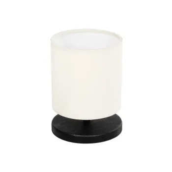 GLOBOSTAR® MINNIE 204-0062 Μοντέρνο Επιτραπέζιο Φωτιστικό Πορτατίφ με Ντουί 1 x E14 AC 220-240V IP20 - Μαύρο & Μπεζ - Μ15 x Π15 x Υ21cm GLOBOSTAR® MINNIE 204-0062 Μοντέρνο Επιτραπέζιο Φωτιστικό Πορτατίφ με Ντουί 1 x E14 AC 220-240V IP20 - Μαύρο & Μπεζ - Μ15 x Π15 x Υ21cm