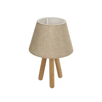 GLOBOSTAR® CAP 204-0067 Μοντέρνο Επιτραπέζιο Φωτιστικό Πορτατίφ με Ντουί 1 x E27 AC 220-240V IP20 - Καφέ & Μπεζ - Μ22 x Π22 x Υ33cm GLOBOSTAR® CAP 204-0067 Μοντέρνο Επιτραπέζιο Φωτιστικό Πορτατίφ με Ντουί 1 x E27 AC 220-240V IP20 - Καφέ & Μπεζ - Μ22 x Π22 x Υ33cm