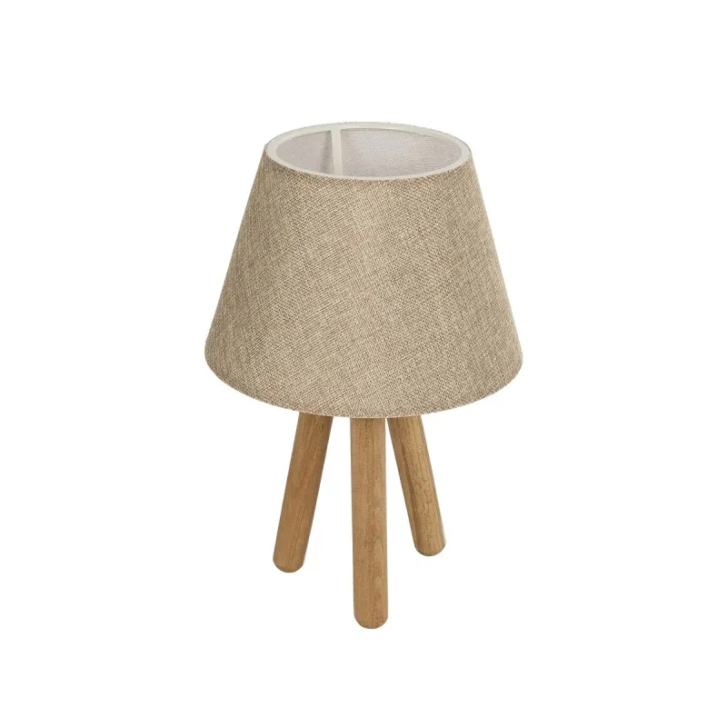 GLOBOSTAR® CAP 204-0067 Μοντέρνο Επιτραπέζιο Φωτιστικό Πορτατίφ με Ντουί 1 x E27 AC 220-240V IP20 - Καφέ & Μπεζ - Μ22 x Π22 x Υ33cm GLOBOSTAR® CAP 204-0067 Μοντέρνο Επιτραπέζιο Φωτιστικό Πορτατίφ με Ντουί 1 x E27 AC 220-240V IP20 - Καφέ & Μπεζ - Μ22 x Π22 x Υ33cm