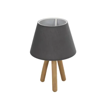 GLOBOSTAR® CAP 204-0068 Μοντέρνο Επιτραπέζιο Φωτιστικό Πορτατίφ με Ντουί 1 x E27 AC 220-240V IP20 - Καφέ & Μαύρο - Μ22 x Π22 x Υ33cm GLOBOSTAR® CAP 204-0068 Μοντέρνο Επιτραπέζιο Φωτιστικό Πορτατίφ με Ντουί 1 x E27 AC 220-240V IP20 - Καφέ & Μαύρο - Μ22 x Π22 x Υ33cm