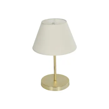 GLOBOSTAR® GLOSSY 204-0071 Μοντέρνο Επιτραπέζιο Φωτιστικό Πορτατίφ με Ντουί 1 x E27 AC 220-240V IP20 - Χρυσό & Λευκό - Μ22 x Π22 x Υ34cm GLOBOSTAR® GLOSSY 204-0071 Μοντέρνο Επιτραπέζιο Φωτιστικό Πορτατίφ με Ντουί 1 x E27 AC 220-240V IP20 - Χρυσό & Λευκό - Μ22 x Π22 x Υ34cm