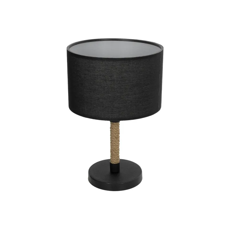 GLOBOSTAR® STRING 204-0072 Μοντέρνο Επιτραπέζιο Φωτιστικό Πορτατίφ με Ντουί 1 x E27 AC 220-240V IP20 - Μαύρο & Μπεζ - Μ24 x Π24 x Υ37cm GLOBOSTAR® STRING 204-0072 Μοντέρνο Επιτραπέζιο Φωτιστικό Πορτατίφ με Ντουί 1 x E27 AC 220-240V IP20 - Μαύρο & Μπεζ - Μ24 x Π24 x Υ37cm