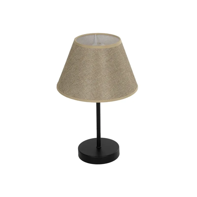 GLOBOSTAR® LARA 204-0073 Μοντέρνο Επιτραπέζιο Φωτιστικό Πορτατίφ με Ντουί 1 x E27 AC 220-240V IP20 - Μαύρο & Μπεζ - Μ22 x Π22 x Υ34cm GLOBOSTAR® LARA 204-0073 Μοντέρνο Επιτραπέζιο Φωτιστικό Πορτατίφ με Ντουί 1 x E27 AC 220-240V IP20 - Μαύρο & Μπεζ - Μ22 x Π22 x Υ34cm