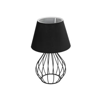 GLOBOSTAR® CLASS 204-0080 Μοντέρνο Επιτραπέζιο Φωτιστικό Πορτατίφ με Ντουί 1 x E27 AC 220-240V IP20 - Μαύρο & Μπεζ - Μ22 x Π22 x Υ36cm GLOBOSTAR® CLASS 204-0080 Μοντέρνο Επιτραπέζιο Φωτιστικό Πορτατίφ με Ντουί 1 x E27 AC 220-240V IP20 - Μαύρο & Μπεζ - Μ22 x Π22 x Υ36cm