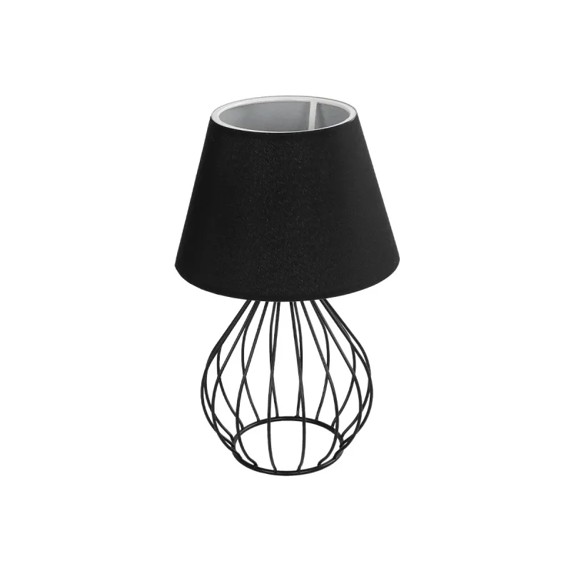 GLOBOSTAR® CLASS 204-0080 Μοντέρνο Επιτραπέζιο Φωτιστικό Πορτατίφ με Ντουί 1 x E27 AC 220-240V IP20 - Μαύρο & Μπεζ - Μ22 x Π22 x Υ36cm GLOBOSTAR® CLASS 204-0080 Μοντέρνο Επιτραπέζιο Φωτιστικό Πορτατίφ με Ντουί 1 x E27 AC 220-240V IP20 - Μαύρο & Μπεζ - Μ22 x Π22 x Υ36cm